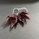 Multicolor Bell Flower Earrings, Stainless Steel Hook Earrings, Handmade Floral Jewelry