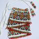 Colorful Ukrainian Statement Necklace, Handmade Ethnic Beaded Collar